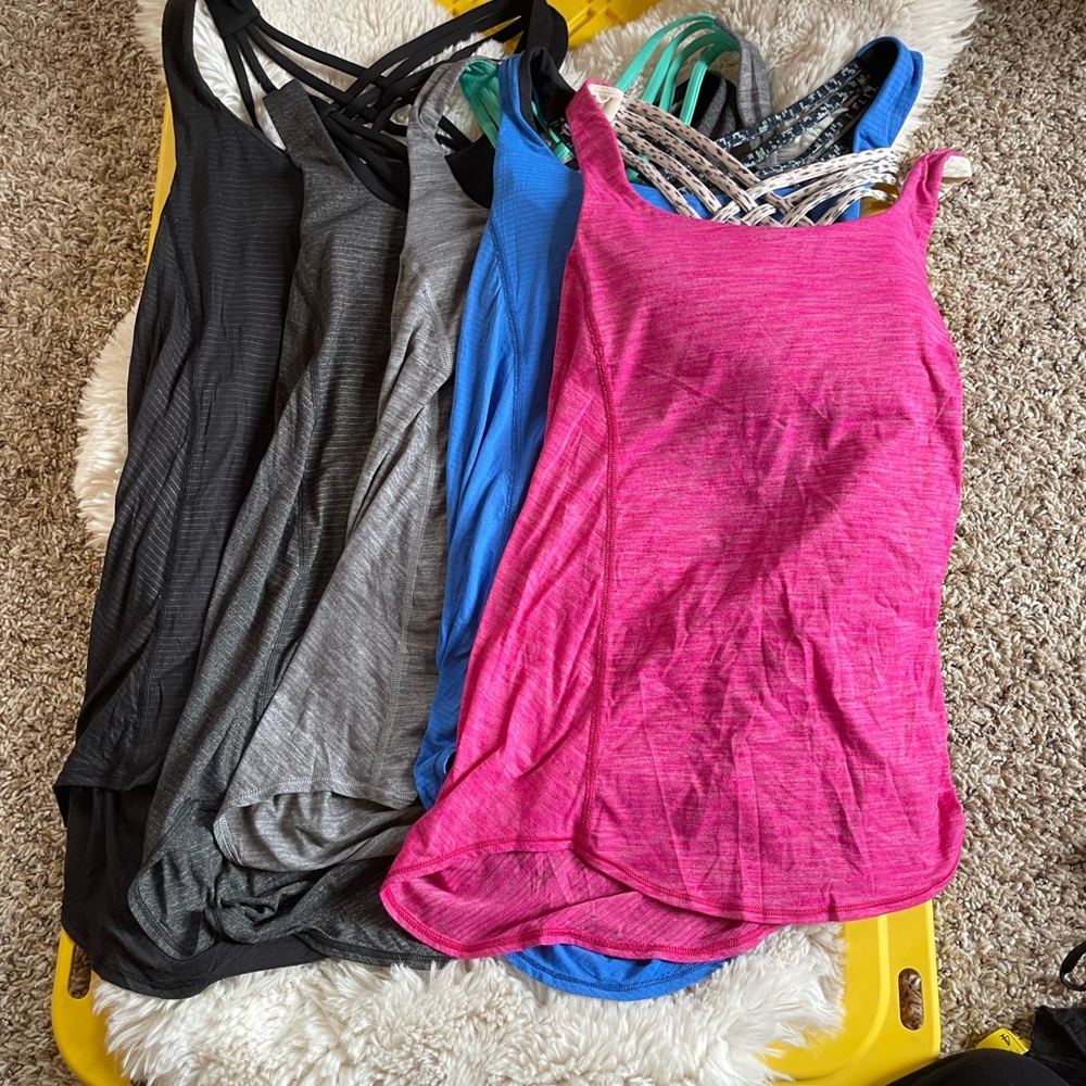 5 Lululemon Wild Tanks ***See individual listings for more pictures***
